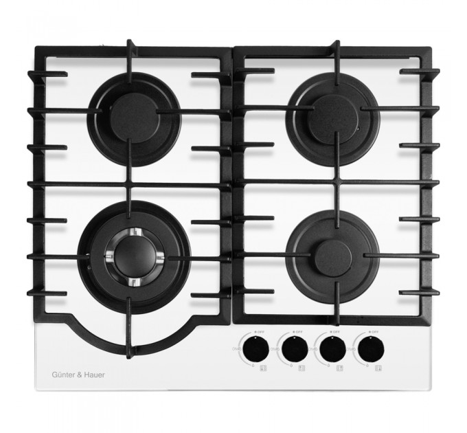 Газовая варочная поверхность Gunter & Hauer GL 644 W