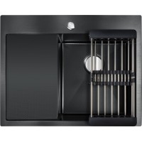 Кухонна мийка Gunter & Hauer Rauda 6522 Black Honey LW чорний