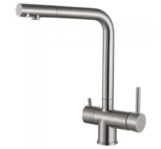 Смеситель кухонный FKM 317 SS Inox