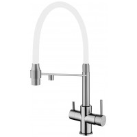 Змішувач кухонний Fabiano FKM 3143 Inox White