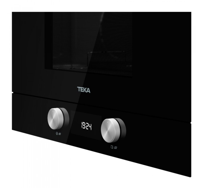 Мікрохвильова піч вбудована Teka UrbanColor ML 8220 BIS (112030001) чорне скло