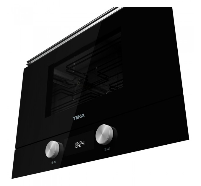Мікрохвильова піч вбудована Teka UrbanColor ML 8220 BIS (112030001) чорне скло