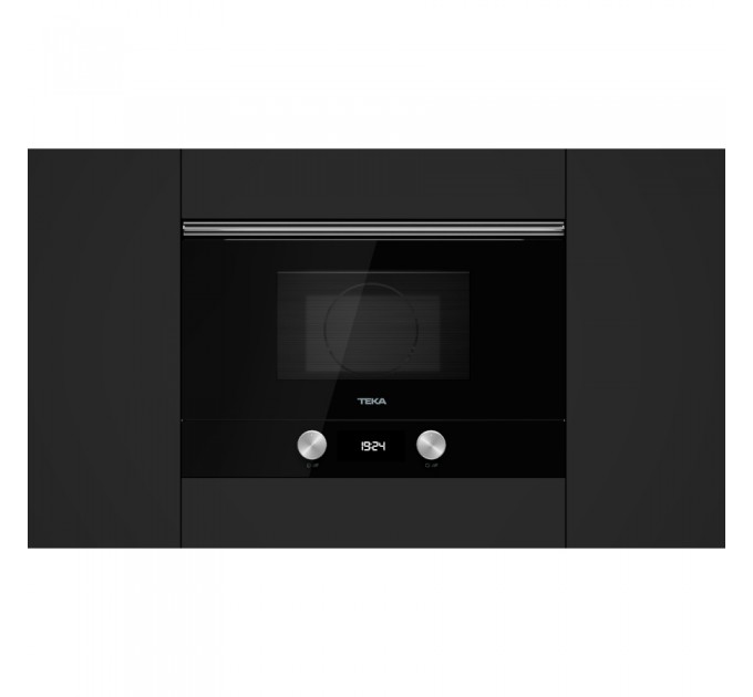Мікрохвильова піч вбудована Teka UrbanColor ML 8220 BIS (112030001) чорне скло