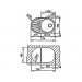 Кухонная мойка Teka DR 77 1B 1D (40127303) нержавеющая сталь
