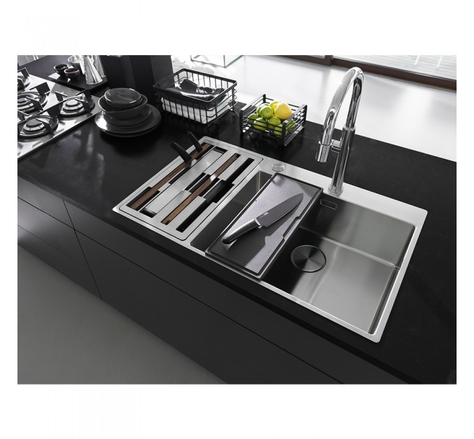 Кухонная мойка Franke Box Center BWX 220-54-27 TL WCR (127.0538.260) полированная