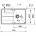 Кухонная мойка Franke Basis BFG 611-78 (114.0306.793) миндаль