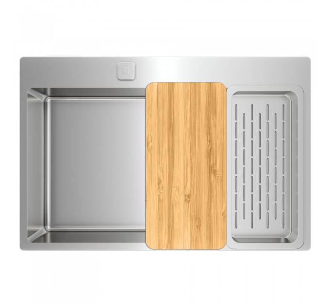 Кухонна мийка ForLinea RS15 71.40 (115000052) нержавіюча сталь