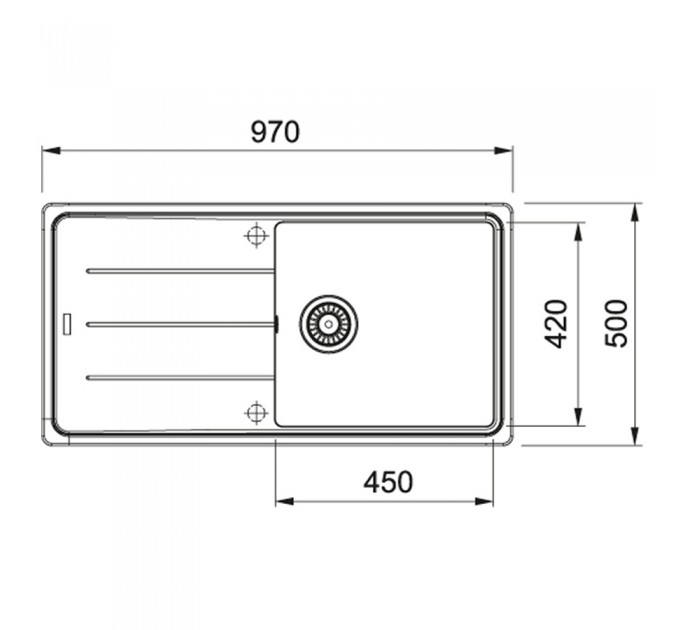 Кухонная мойка Franke Basis BFG 611-97 (114.0363.932) бежевый