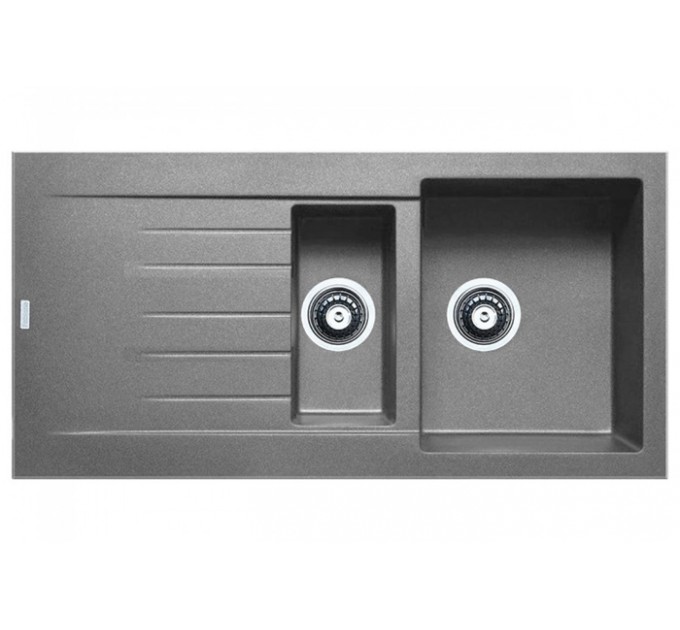 Кухонная мойка Fabiano Classic 100x50x15 Titanium
