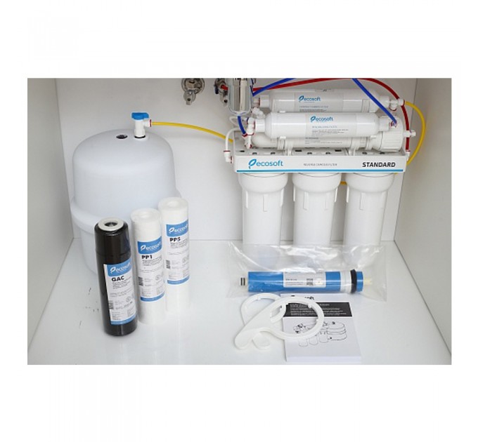 Фільтр зворотного осмосу Ecosoft Standard з мінералізатором