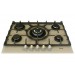 Газова варильна поверхня Fabiano FHG 10-55 VGH-T Champagne