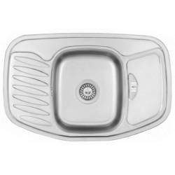 Кухонная мойка Fabiano 78x51 Satin