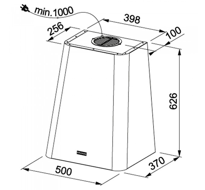 Витяжка кухонна Franke Smart Deco FSMD 508 WH (335.0528.005) білий