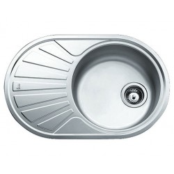 Кухонная мойка Teka DR 77 1B 1D (40127303) нержавеющая сталь
