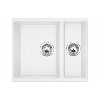 Кухонная мойка Fabiano Quadro 56x46x15 Alpine White