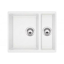 Кухонная мойка Fabiano Quadro 56x46x15 Alpine White