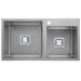 Кухонная мойка Fabiano Quadro TOP 78*2 R10 (780x490) 1,20 мм