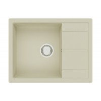 Кухонная мойка Fabiano Cubix 65x50 Cream
