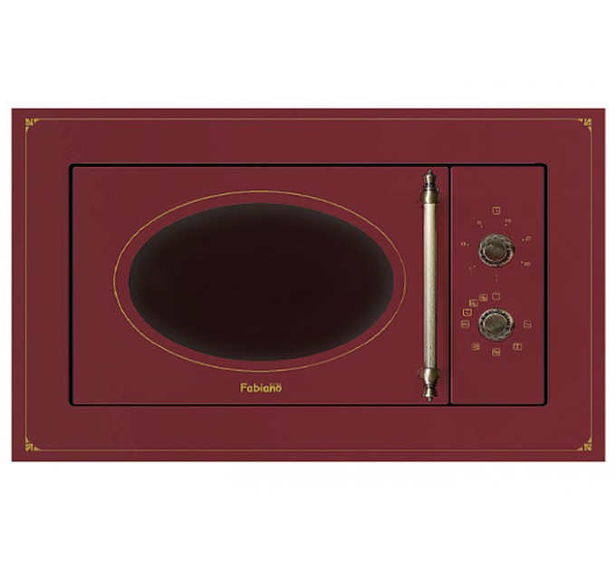 Мікрохвильова піч вбудована Fabiano FBMR 46 Burgundy