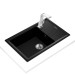 Кухонная мойка Teka STONE 60 S-TG 1B 1D (115330031) черный металлик