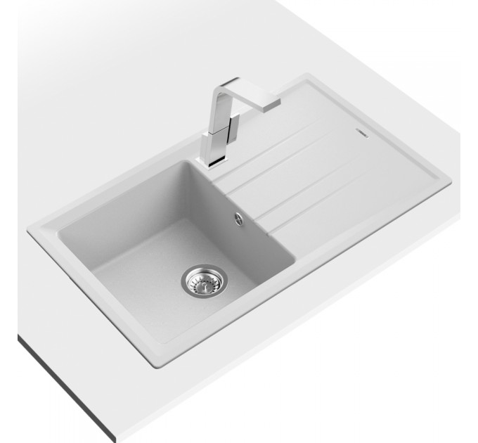 Кухонная мойка Teka STONE 50 B-TG 1B 1D (115330019) белый