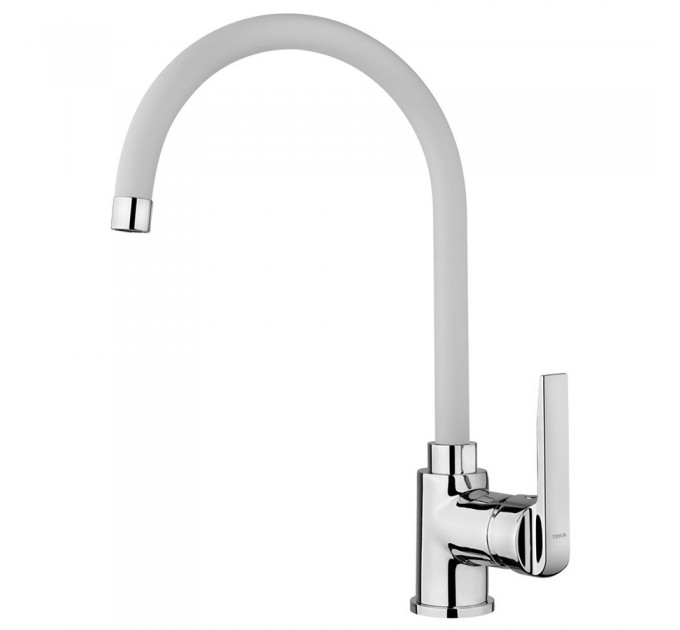 Змішувач кухонний Teka Inca H (IN 995) (53995120FW) хром/граніт (білий)