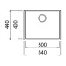 Кухонная мойка Teka Square 50.40 TG (115230022) светло бежевый