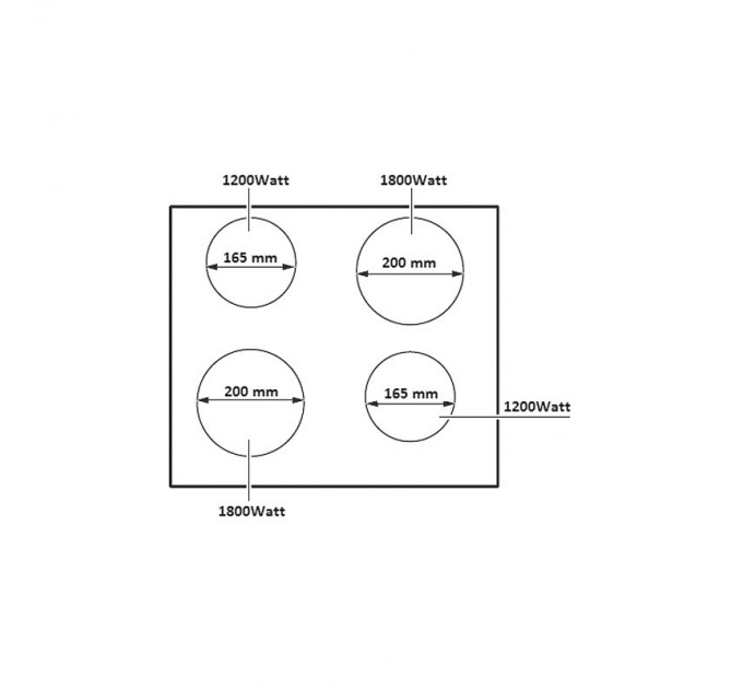 Электрическая варочная поверхность Fabiano FHE 17-44 VTC