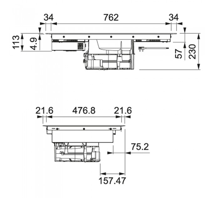 Индукционная варочная поверхность Franke Maris FMA 839 HI (340.0595.364)