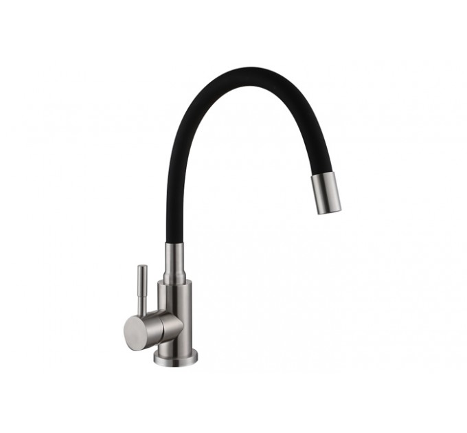 Смеситель кухонный Fabiano FKM 56 SS Flex Inox