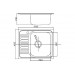 Кухонная мойка Fabiano 580x485 Microdecor