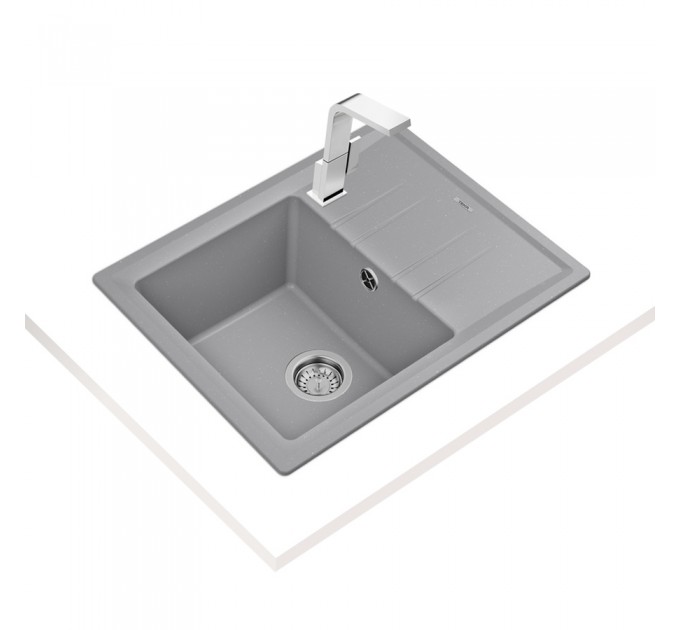 Кухонная мойка Teka STONE 45 S-TG 1B 1D (115330042) серый металлик