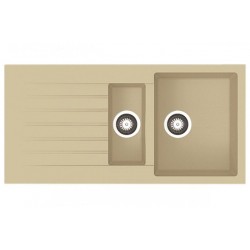 Кухонна мийка Fabiano Classic 100x50x15 Cream