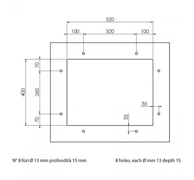 Кухонная мойка CM Filoquadra 57Х45 11918