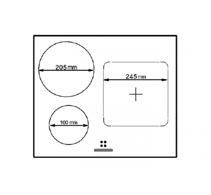 Індукційна варильна поверхня Fabiano FHI 2933 VTC