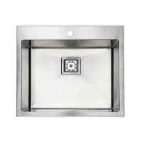 Кухонна мийка Fabiano Quadro TOP 49 R10 (490x510) 1,20 мм