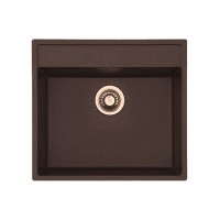 Кухонна мийка Fabiano Quadro 56x51 Espresso