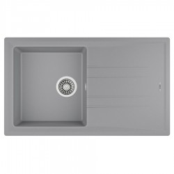 Кухонная мойка Teka STONE 50 B-TG 1B 1D (115330014) серый металлик