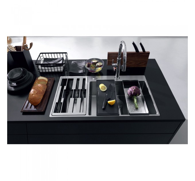 Кухонная мойка Franke Box Center BWX 220-54-27 TL WCR (127.0538.260) полированная