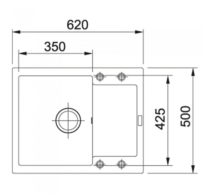Кухонная мойка Franke Maris MRG 611-62 (114.0381.002) белый