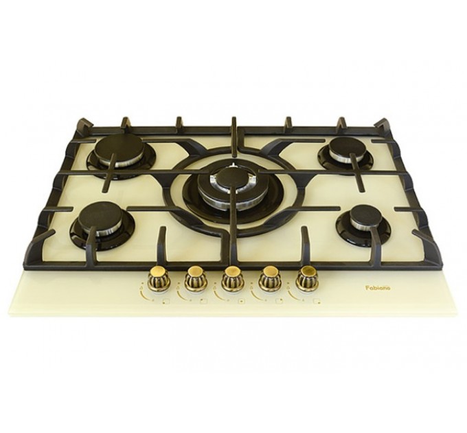 Газовая варочная поверхность Fabiano FHG-R 10-55 VGH-T Cream