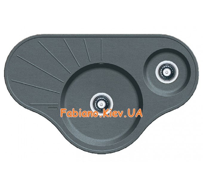 Кухонная мойка Fabiano Arc 94x58x15 Titanium