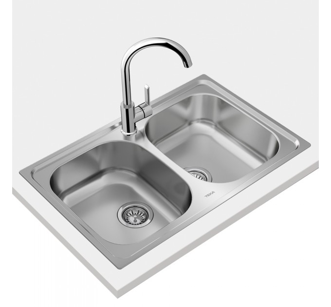 Кухонная мойка Teka UNIVERSE 80 B (115040011) нержавеющая сталь