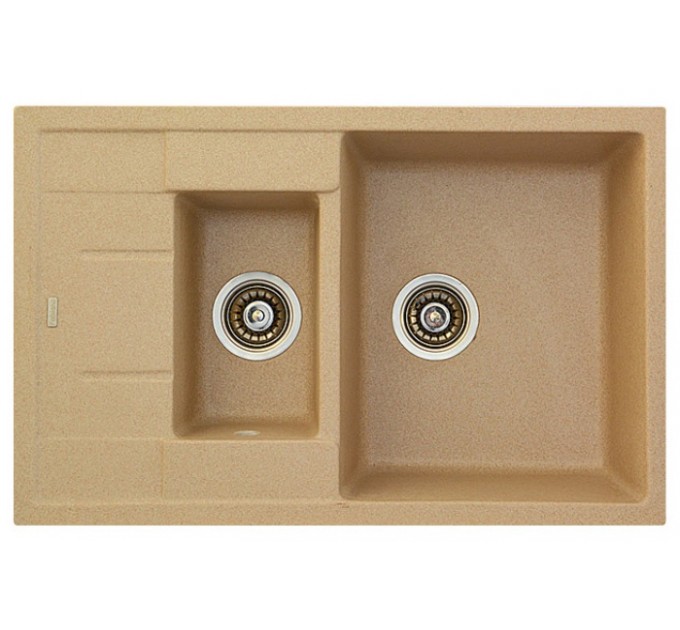 Кухонна мийка Fabiano Classic 78x50x15 Beige