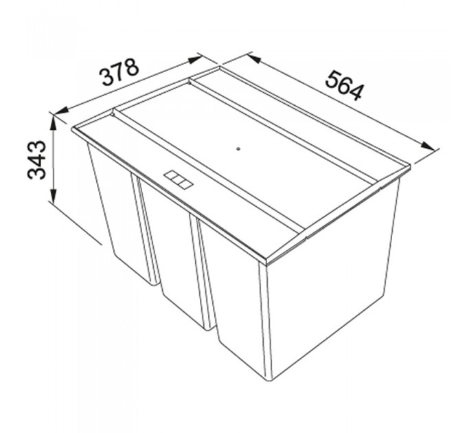 Сортер Franke 600-2-2 EasySort (121.0494.193)