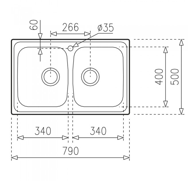 Кухонная мойка Teka UNIVERSE 80 B (115040011) нержавеющая сталь