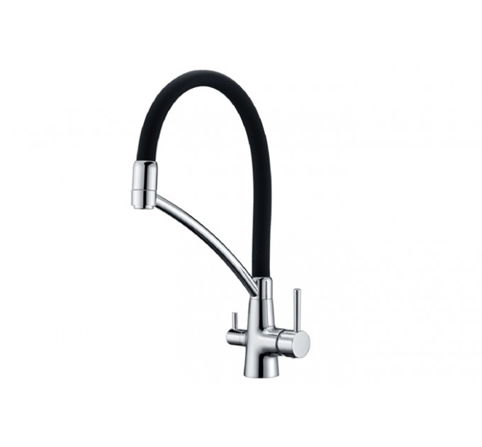 Змішувач кухонний Fabiano FKM 31.10 Chrome Black