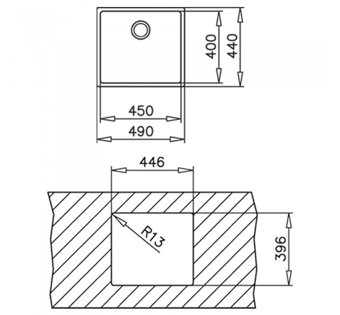 Кухонна мийка Teka BE LINEA RS15 45.40 (115000006) полірована
