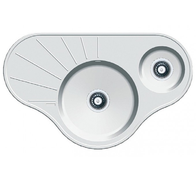 Кухонна мийка Fabiano Arc 94x58x15 Alpine White