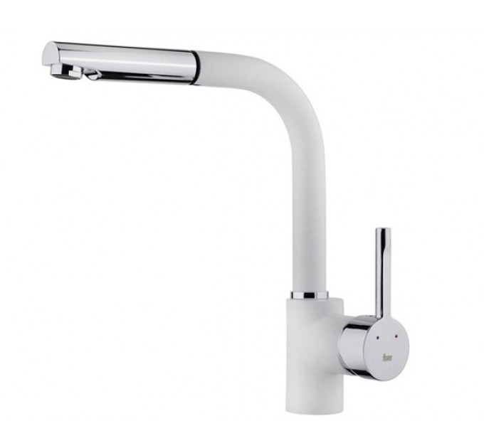 Змішувач кухонний Teka ARK 938 W (White) (23938120W) білий / хром